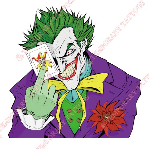Joker Customize Temporary Tattoos Stickers NO.486